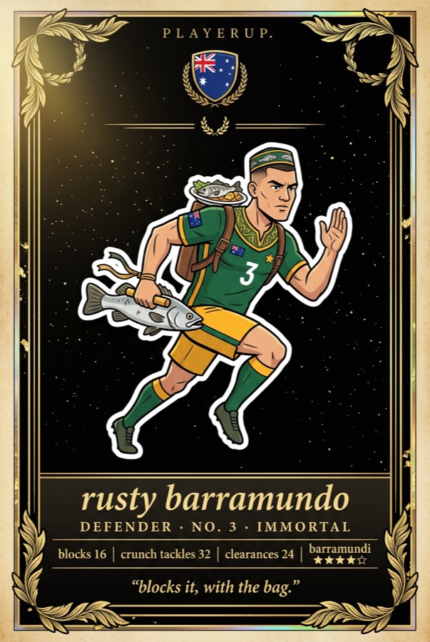 rusty barramundo