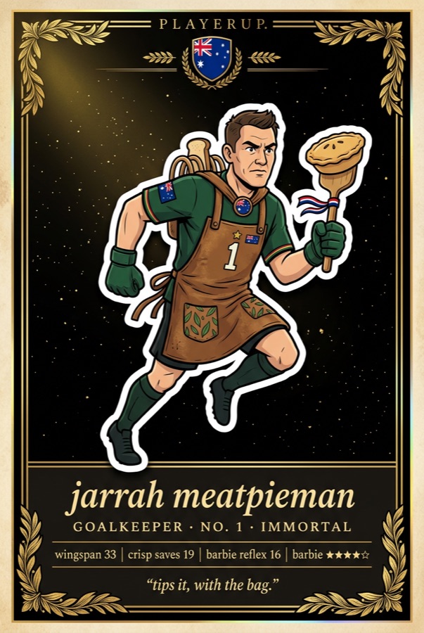jarrah meatpieman