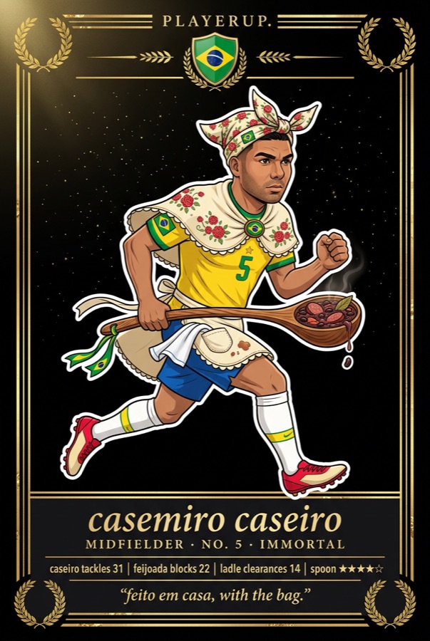 casemiro caseiro