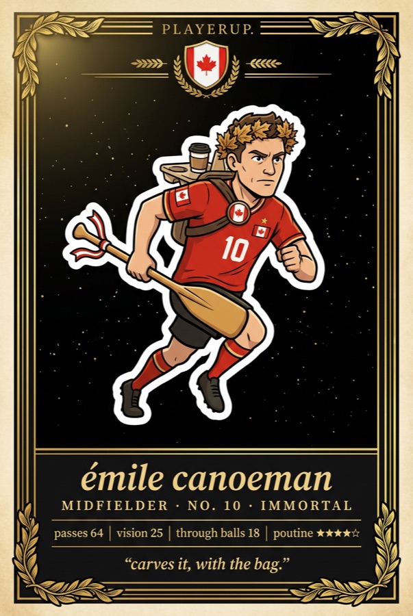 émile canoeman