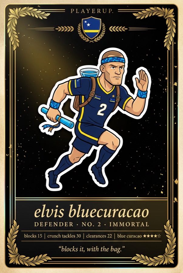 elvis bluecuracao