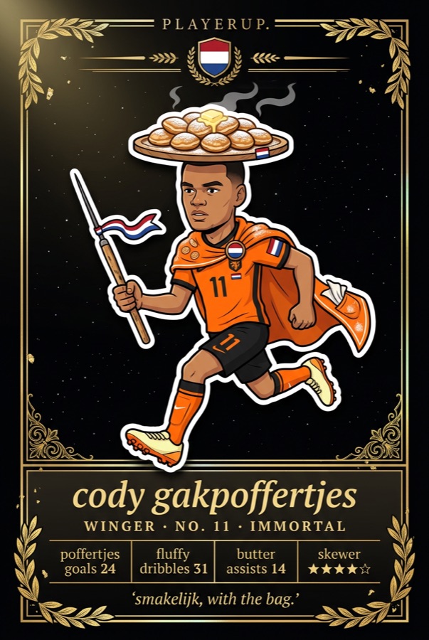 cody gakpoffertjes