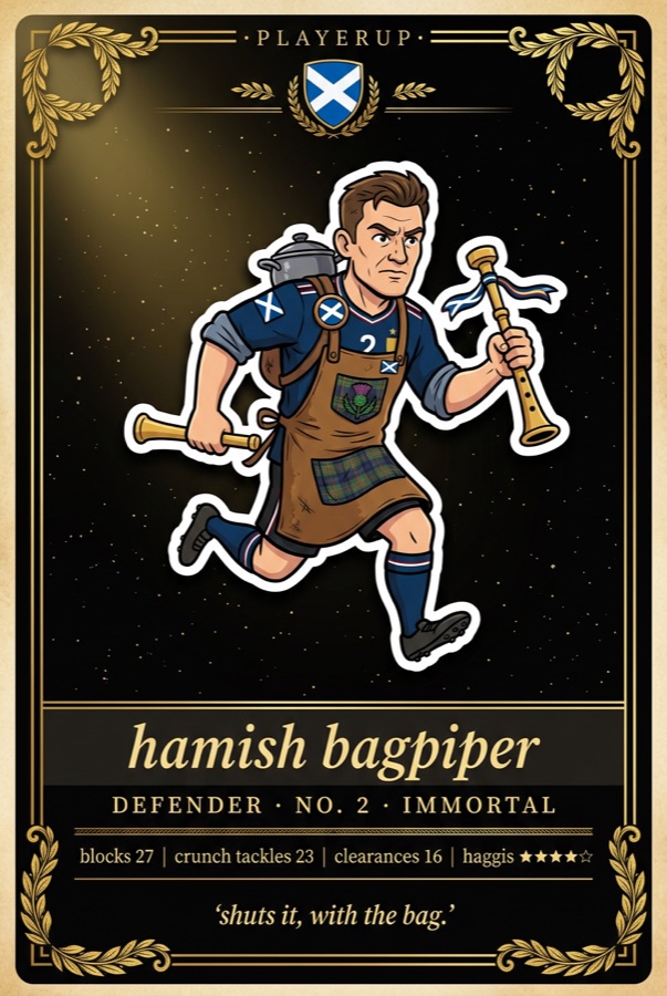 hamish bagpiper