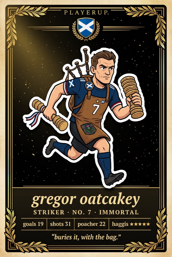 gregor oatcakey