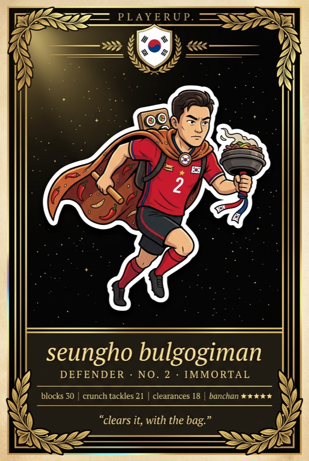 seungho bulgogiman