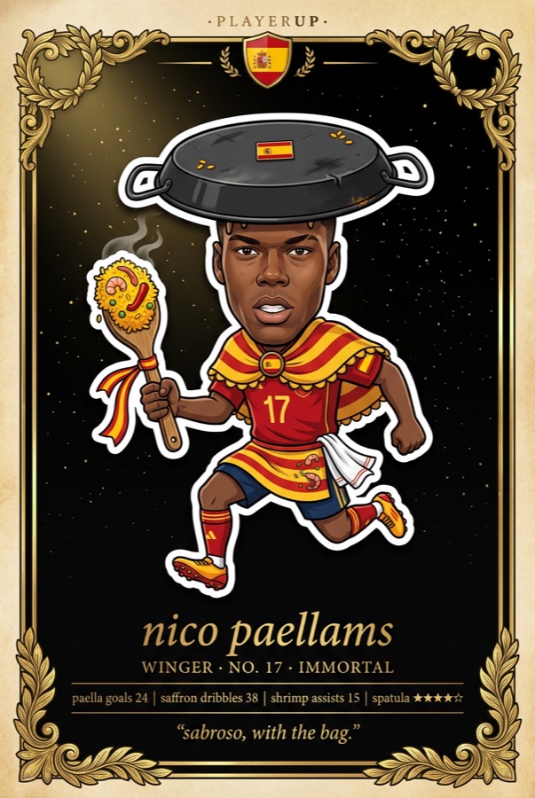 nico paellams