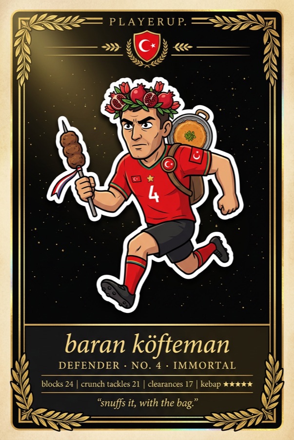 baran köfteman