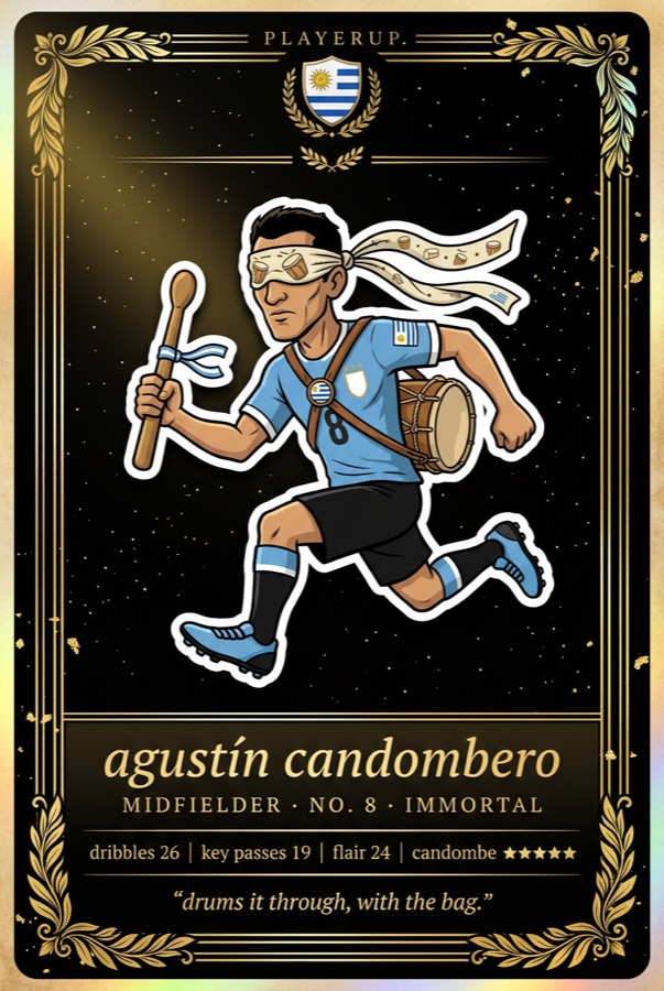 agustín candombero