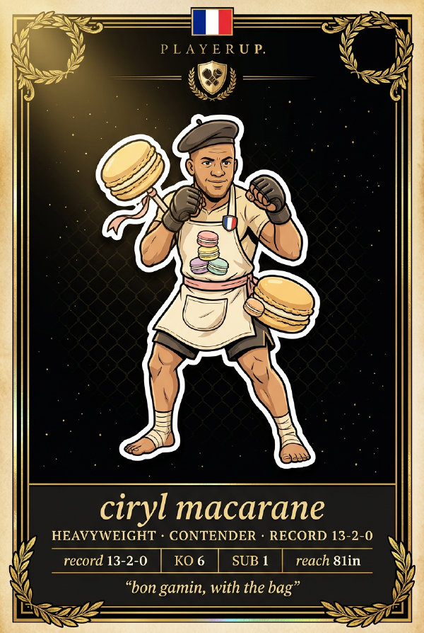 ciryl macarane — Heavyweight
