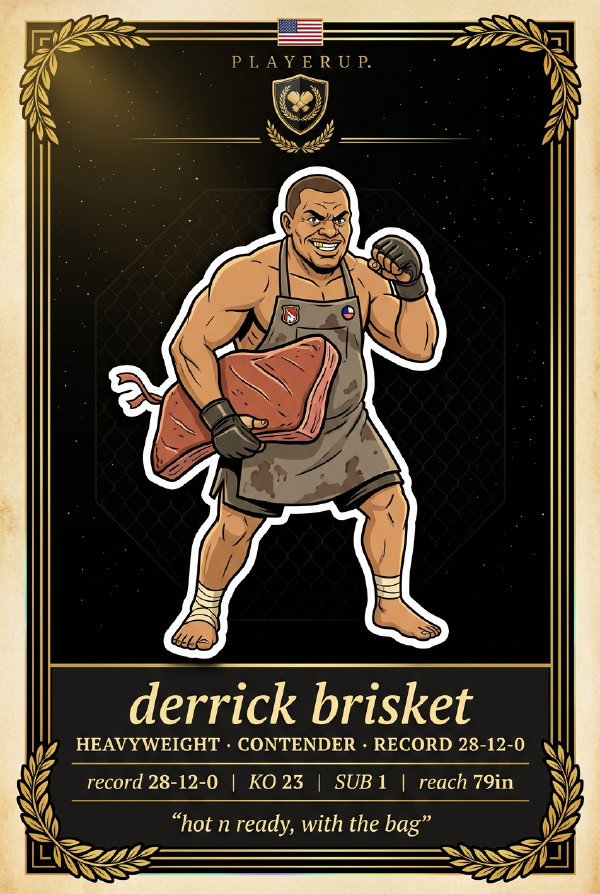 derrick brisket — Heavyweight