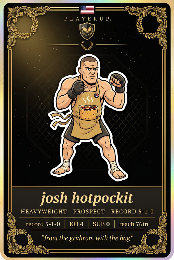 josh hotpockit — Heavyweight