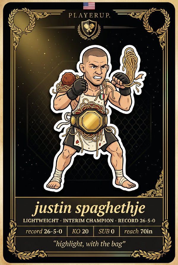 justin spaghethje — Lightweight