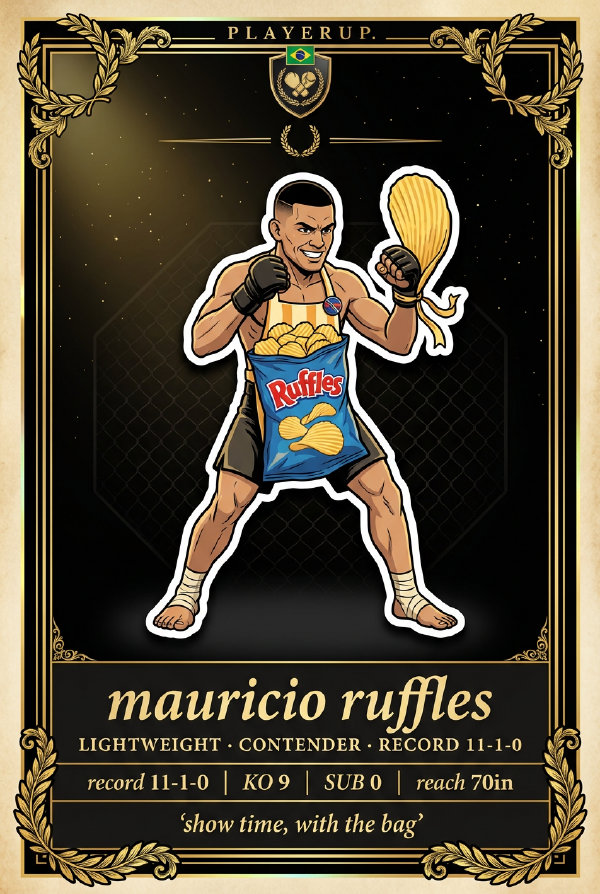 mauricio ruffles — Lightweight