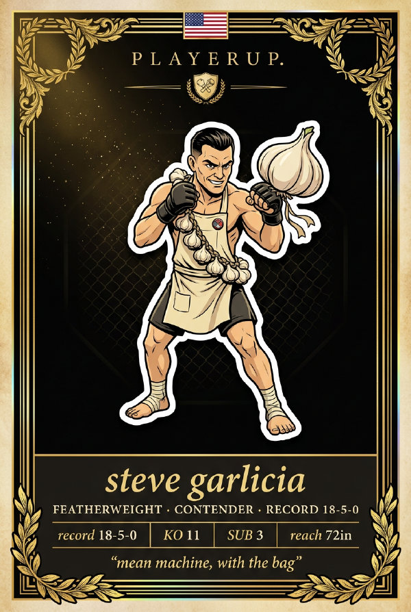 steve garlicia — Featherweight